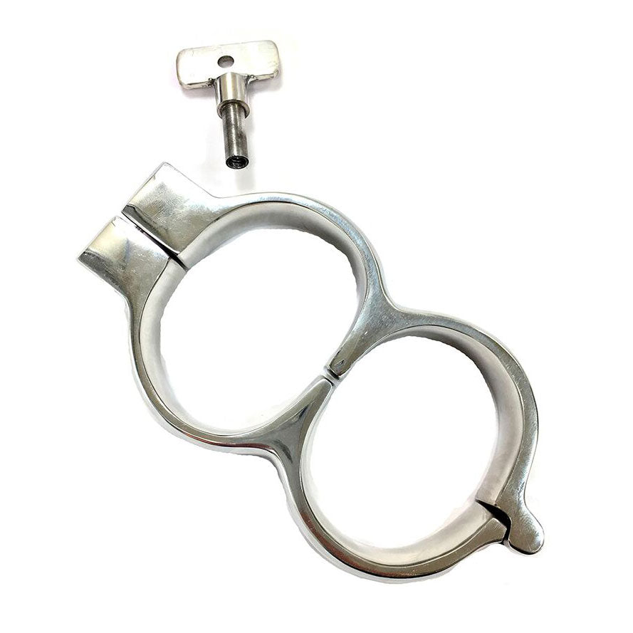 Vibrators, Sex Toy Kits and Sex Toys at Cloud9Adults - Rouge Stainless Steel Lockable Wrist Cuffs - Buy Sex Toys Online