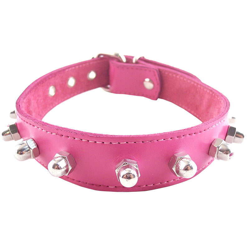 Vibrators, Sex Toy Kits and Sex Toys at Cloud9Adults - Rouge Garments Pink Nut Collar - Buy Sex Toys Online