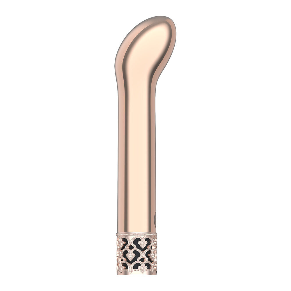 Vibrators, Sex Toy Kits and Sex Toys at Cloud9Adults - Royal Gems Jewel Rechargeable G Spot Bullet Rose Gold - Buy Sex Toys Online