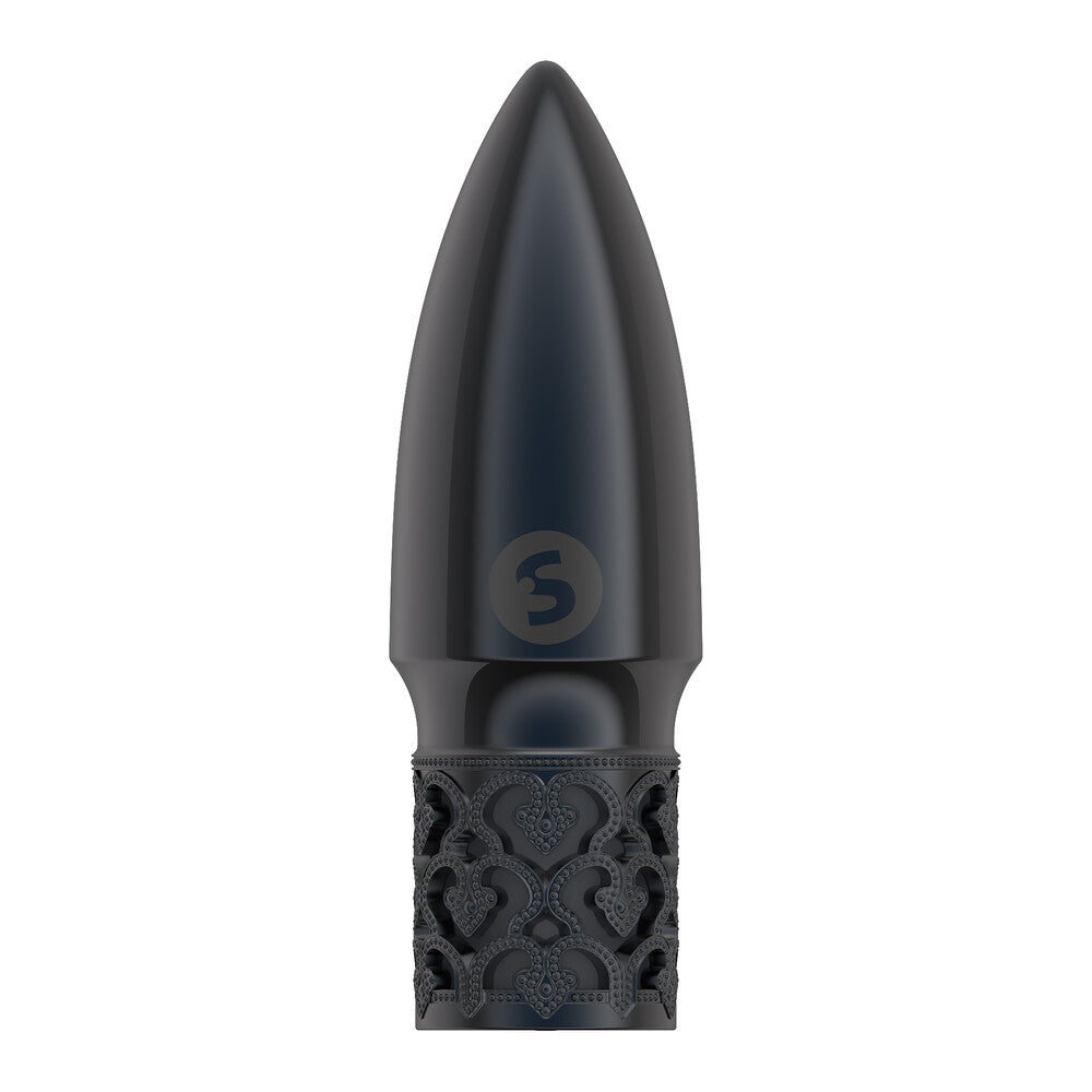 Vibrators, Sex Toy Kits and Sex Toys at Cloud9Adults - Royal Gems Glitter Rechargeable Bullet Gun Metal - Buy Sex Toys Online