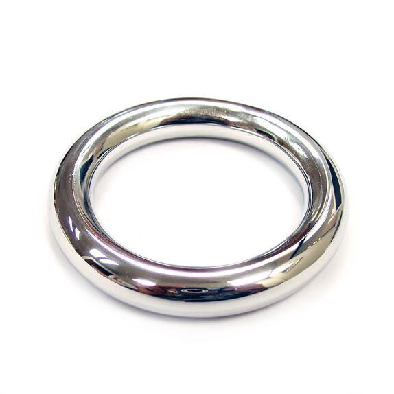 Vibrators, Sex Toy Kits and Sex Toys at Cloud9Adults - Rouge Stainless Steel Round Cock Ring 45mm - Buy Sex Toys Online