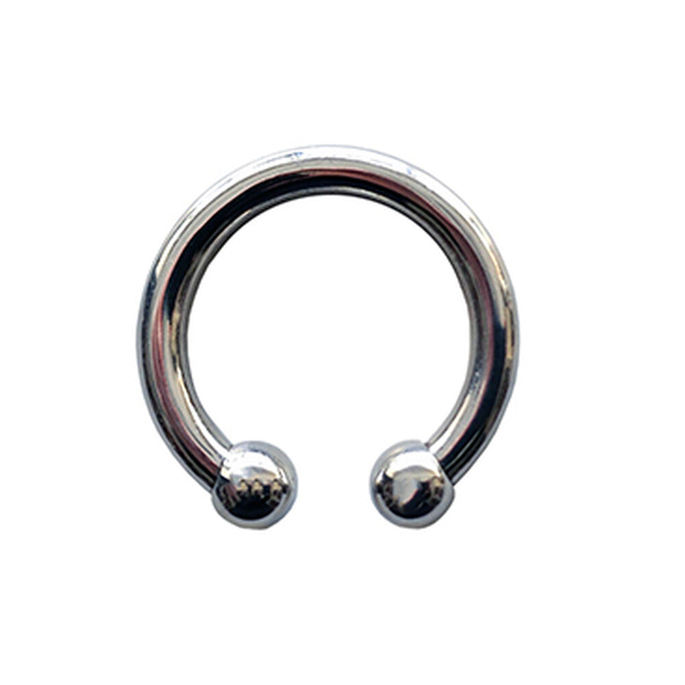 Vibrators, Sex Toy Kits and Sex Toys at Cloud9Adults - Rouge Stainless Steel Horseshoe Cock Ring 30mm - Buy Sex Toys Online