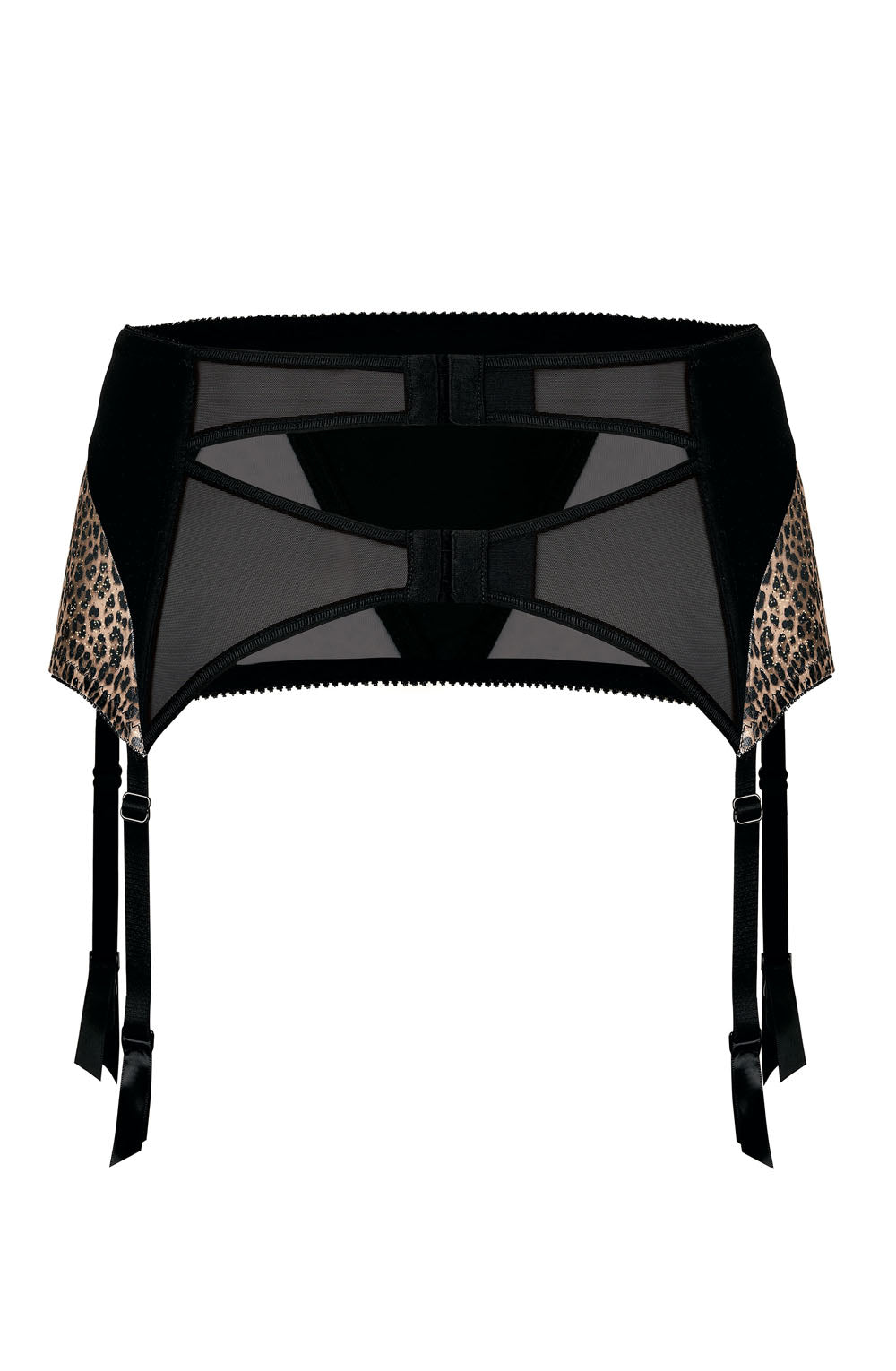 Vibrators, Sex Toy Kits and Sex Toys at Cloud9Adults - Roza Zoje Suspender Belt Black - Buy Sex Toys Online