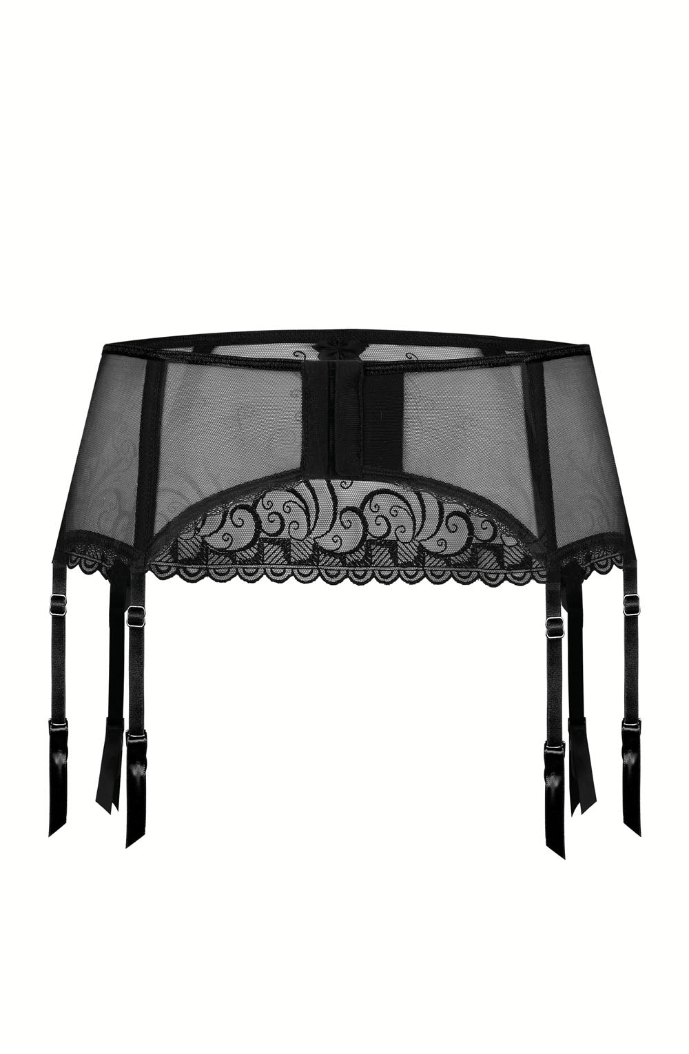 Vibrators, Sex Toy Kits and Sex Toys at Cloud9Adults - Roza Anuk Suspender Belt Black - Buy Sex Toys Online