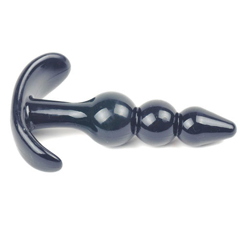 Vibrators, Sex Toy Kits and Sex Toys at Cloud9Adults - Small Black Beaded Anal Plug - Buy Sex Toys Online