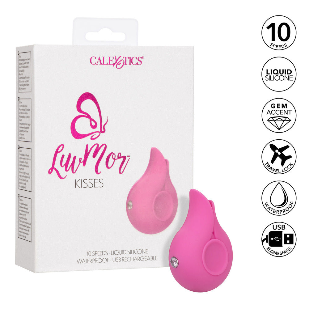 Vibrators, Sex Toy Kits and Sex Toys at Cloud9Adults - LuvMor Kisses Flickering Clitoral Stimulator - Buy Sex Toys Online