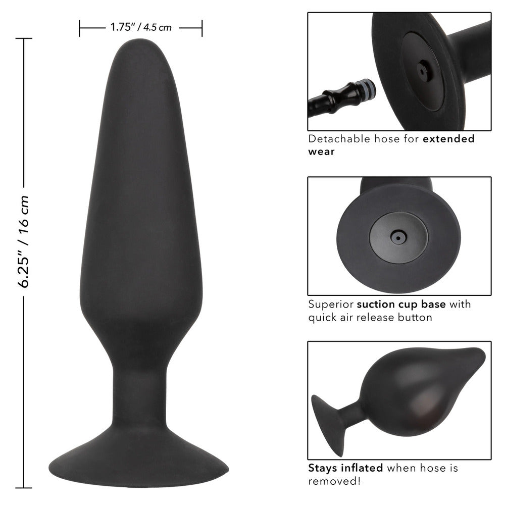 Vibrators, Sex Toy Kits and Sex Toys at Cloud9Adults - XL Silicone Inflatable Butt Plug - Buy Sex Toys Online