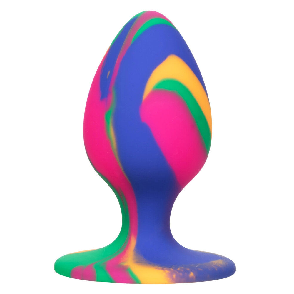 Vibrators, Sex Toy Kits and Sex Toys at Cloud9Adults - Cheeky Medium Tie Dye Butt Plug - Buy Sex Toys Online