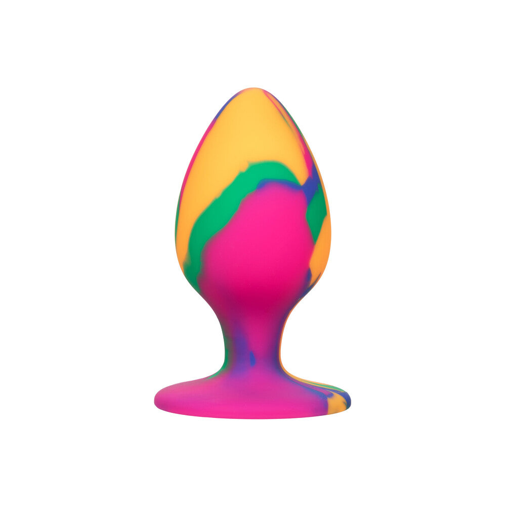 Vibrators, Sex Toy Kits and Sex Toys at Cloud9Adults - Cheeky Large Tie Dye Butt Plug - Buy Sex Toys Online