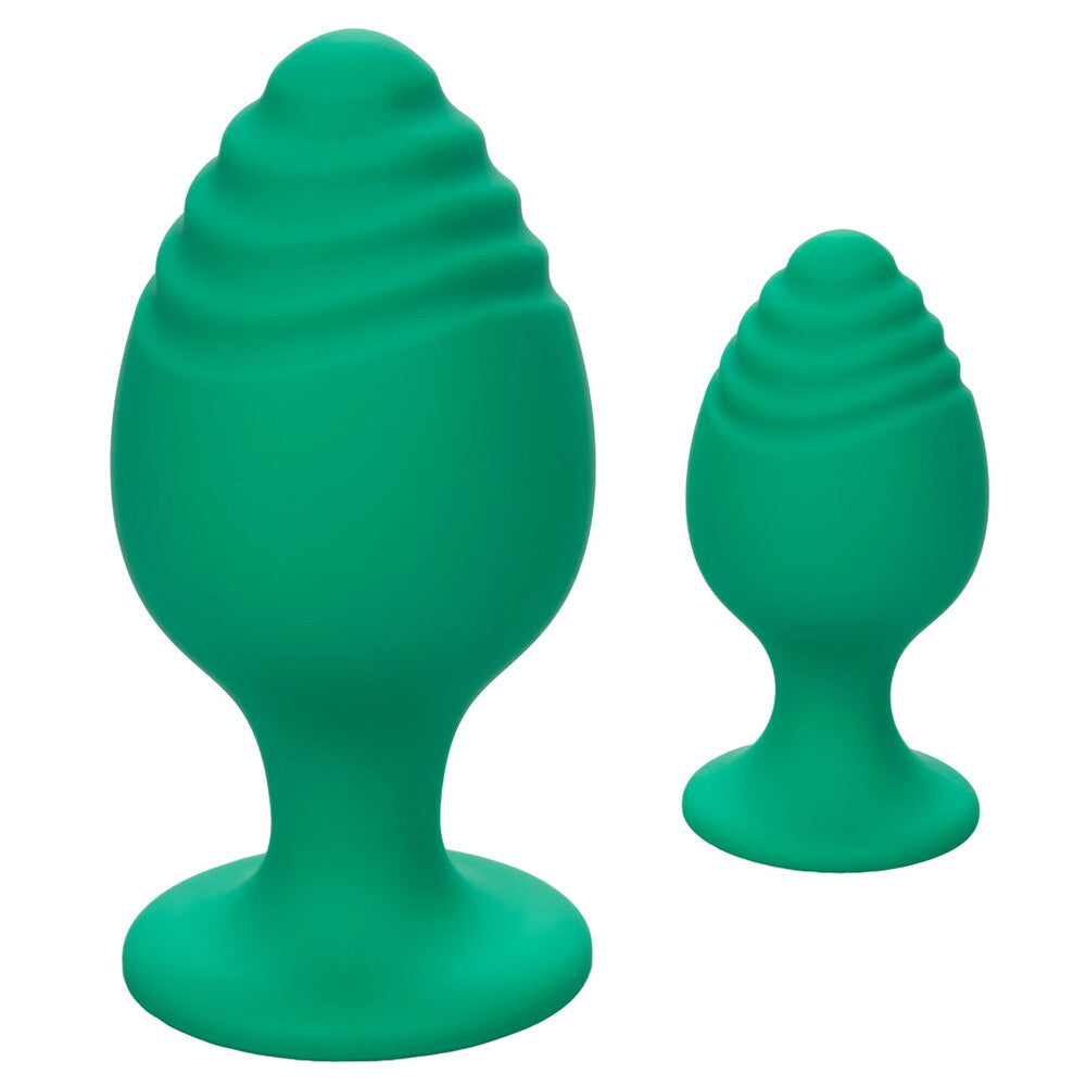 Vibrators, Sex Toy Kits and Sex Toys at Cloud9Adults - Cheeky Butt Plug Duo Green - Buy Sex Toys Online