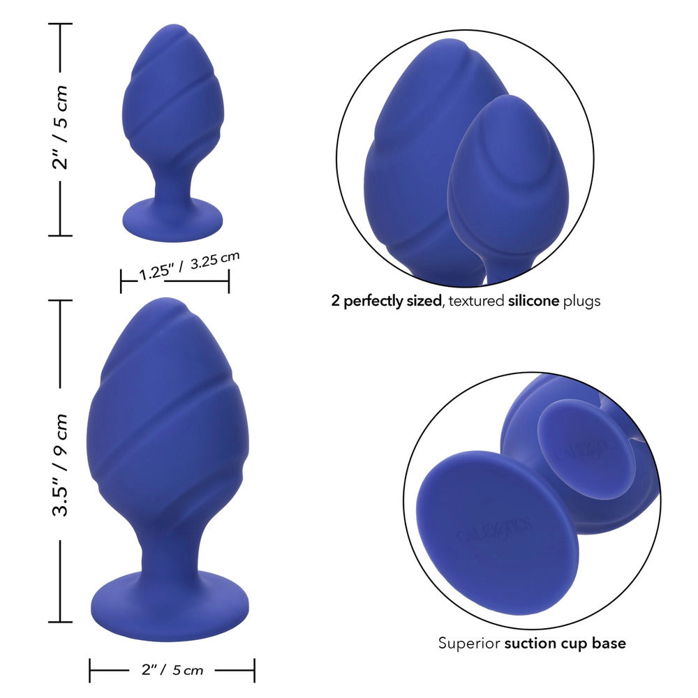 Vibrators, Sex Toy Kits and Sex Toys at Cloud9Adults - Cheeky Butt Plug Duo Purple - Buy Sex Toys Online