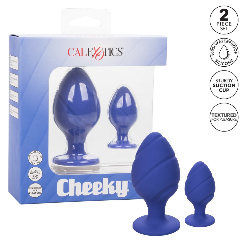 Vibrators, Sex Toy Kits and Sex Toys at Cloud9Adults - Cheeky Butt Plug Duo Purple - Buy Sex Toys Online