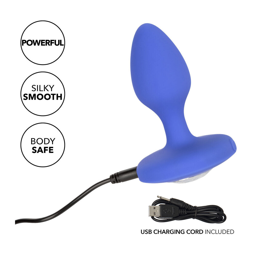 Vibrators, Sex Toy Kits and Sex Toys at Cloud9Adults - Cheeky Gems Medium Rechargeable Vibrating Butt Plug - Buy Sex Toys Online