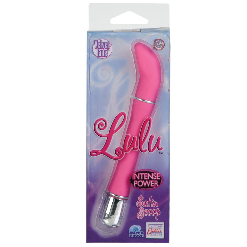 Vibrators, Sex Toy Kits and Sex Toys at Cloud9Adults - Lulu Satin Scoop Mini Vibrator - Buy Sex Toys Online