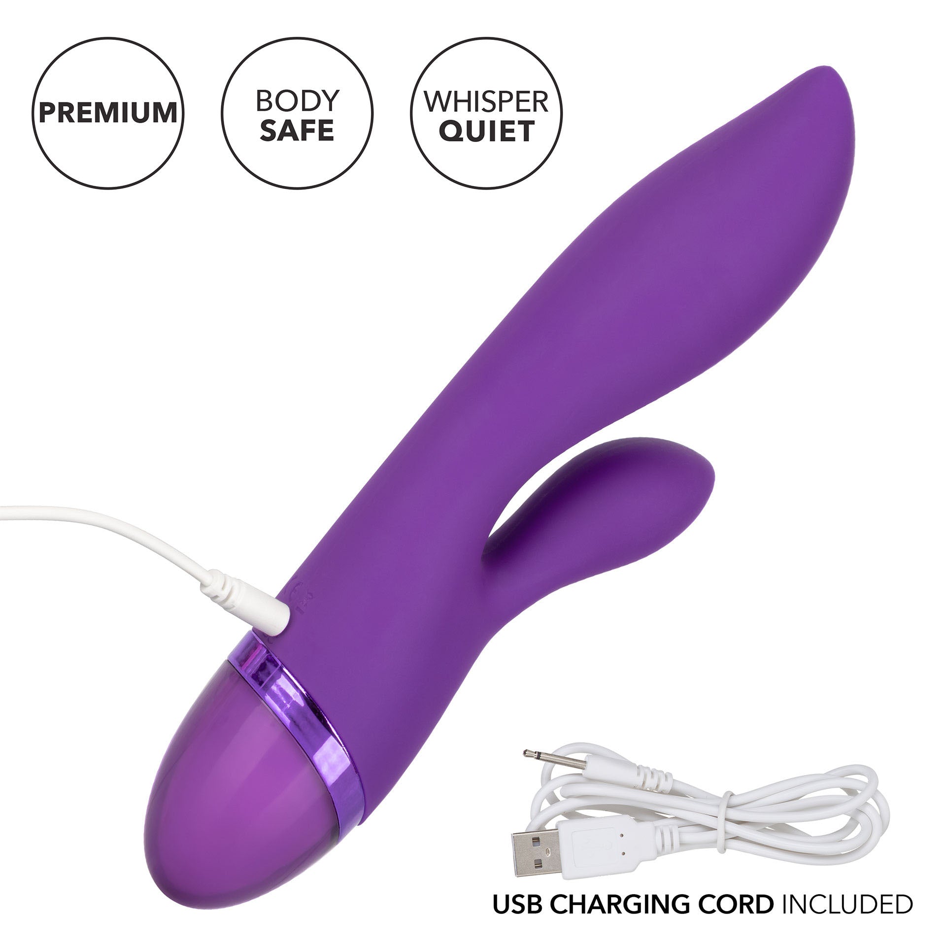 Vibrators, Sex Toy Kits and Sex Toys at Cloud9Adults - Aura Dual Lover Rechargeable Vibrator - Buy Sex Toys Online