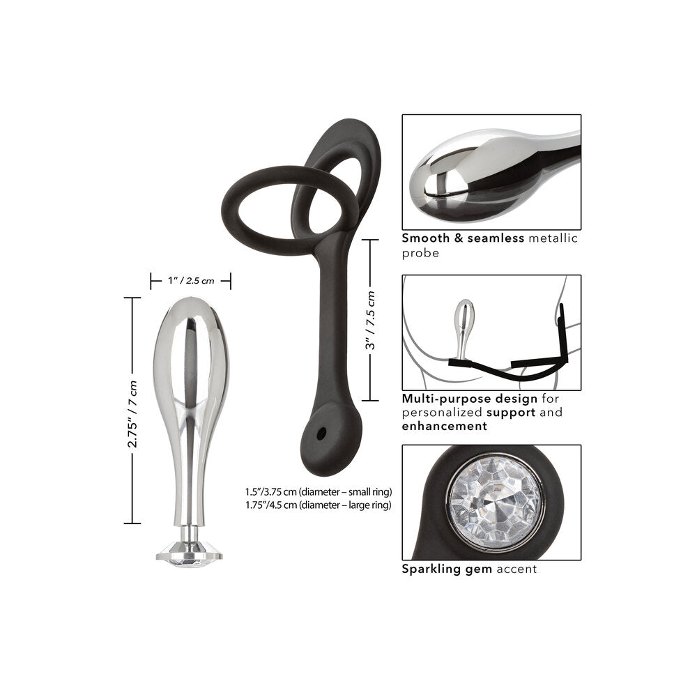 Vibrators, Sex Toy Kits and Sex Toys at Cloud9Adults - Star Fucker Teardrop Plug And Cockring - Buy Sex Toys Online