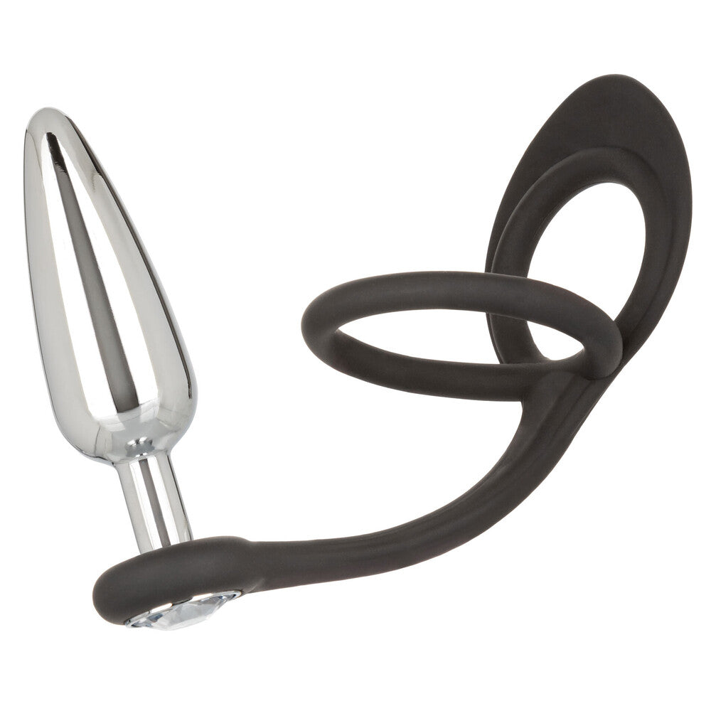 Vibrators, Sex Toy Kits and Sex Toys at Cloud9Adults - Star Fucker Slim Plug And Cockring - Buy Sex Toys Online
