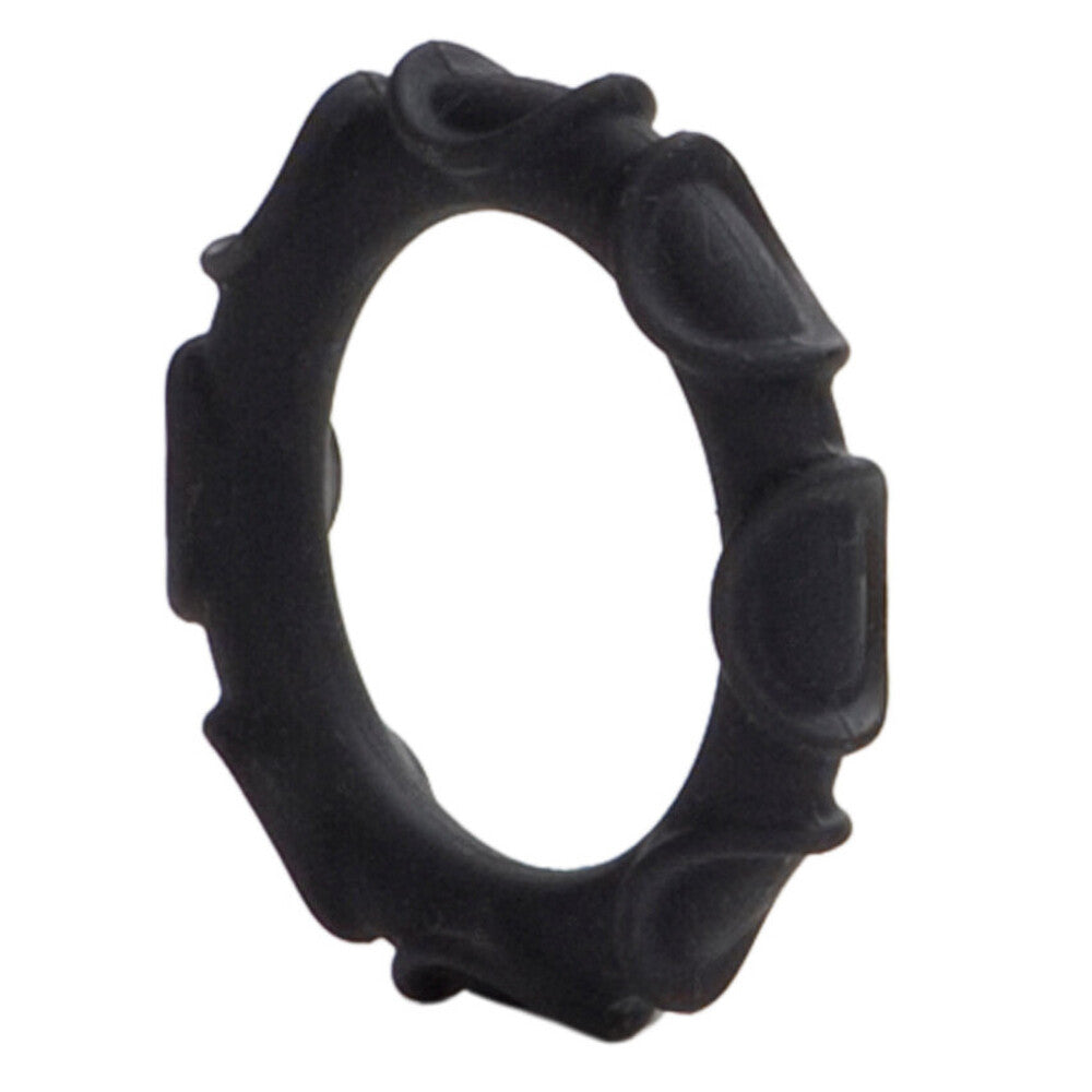 Vibrators, Sex Toy Kits and Sex Toys at Cloud9Adults - Atlas Silicone Cock Ring Black - Buy Sex Toys Online