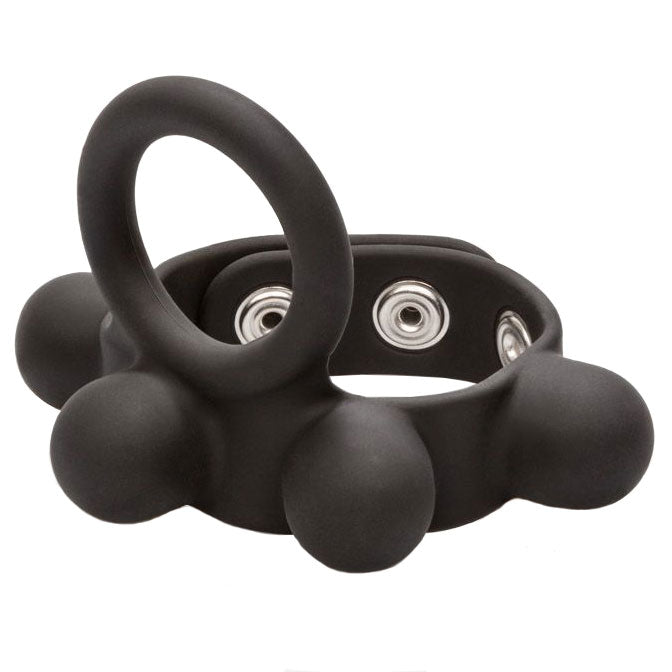 Vibrators, Sex Toy Kits and Sex Toys at Cloud9Adults - Medium Weighted Penis Ring and Ball Stretcher - Buy Sex Toys Online