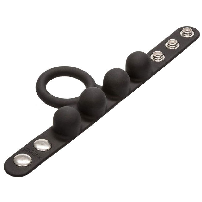 Vibrators, Sex Toy Kits and Sex Toys at Cloud9Adults - Medium Weighted Penis Ring and Ball Stretcher - Buy Sex Toys Online