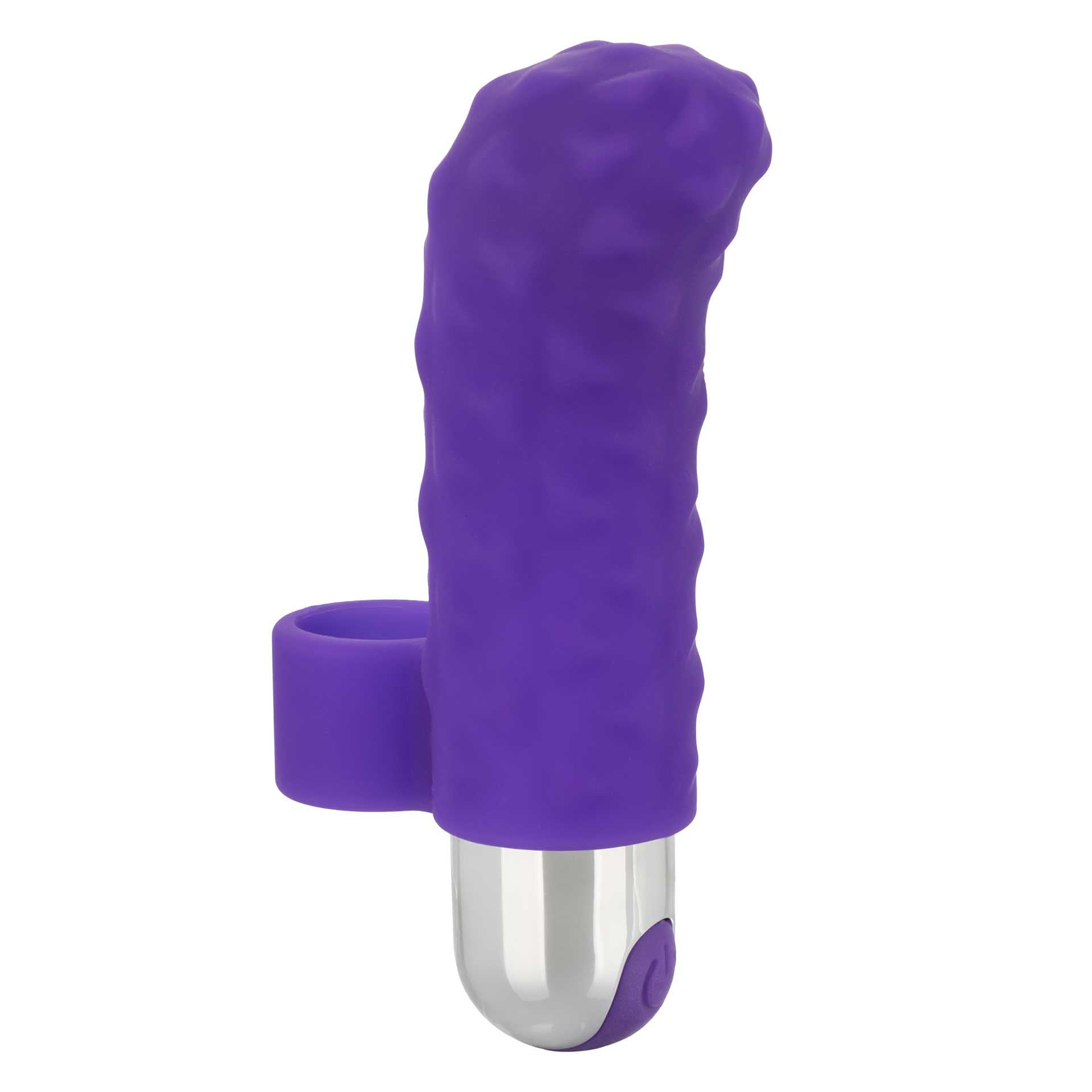 Vibrators, Sex Toy Kits and Sex Toys at Cloud9Adults - Intimate Play Purple Rechargeable Finger Teaser - Buy Sex Toys Online