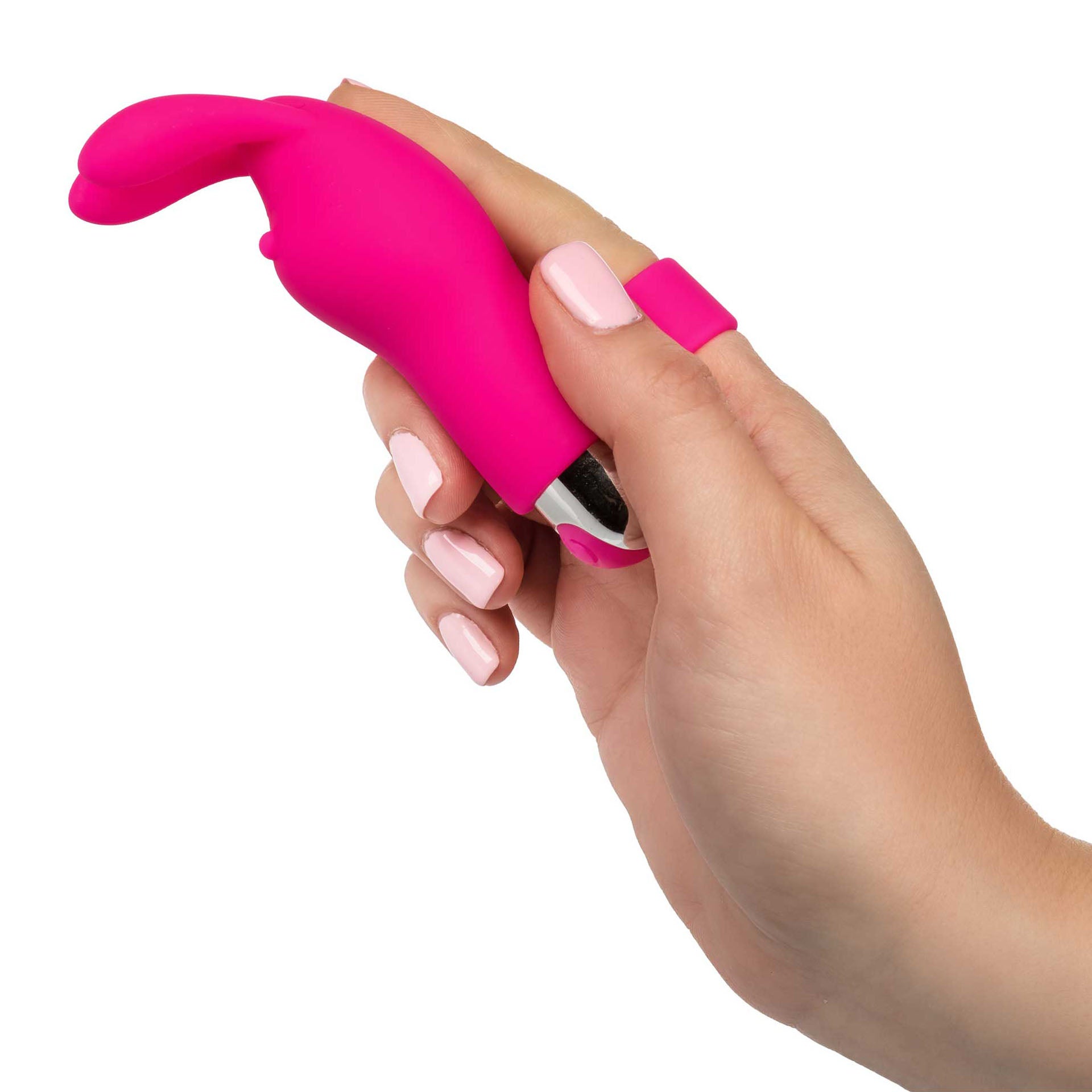 Vibrators, Sex Toy Kits and Sex Toys at Cloud9Adults - Intimate Play Pink Rechargeable Bunny Finger Vibrator - Buy Sex Toys Online