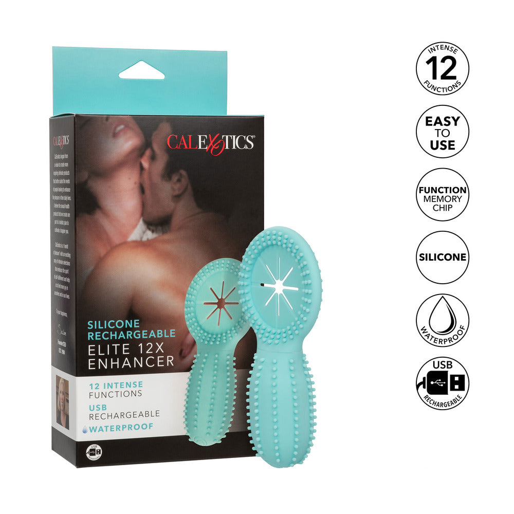 Vibrators, Sex Toy Kits and Sex Toys at Cloud9Adults - Elite 12X Enhancer Rechargeable Cock Ring - Buy Sex Toys Online