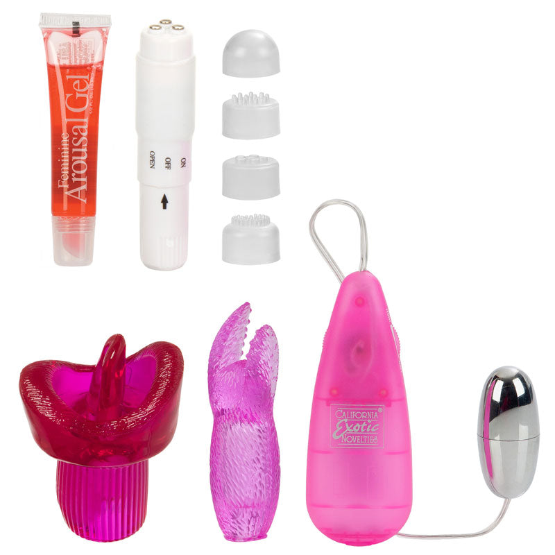 Vibrators, Sex Toy Kits and Sex Toys at Cloud9Adults - Her Clit Kit For Pleasure - Buy Sex Toys Online