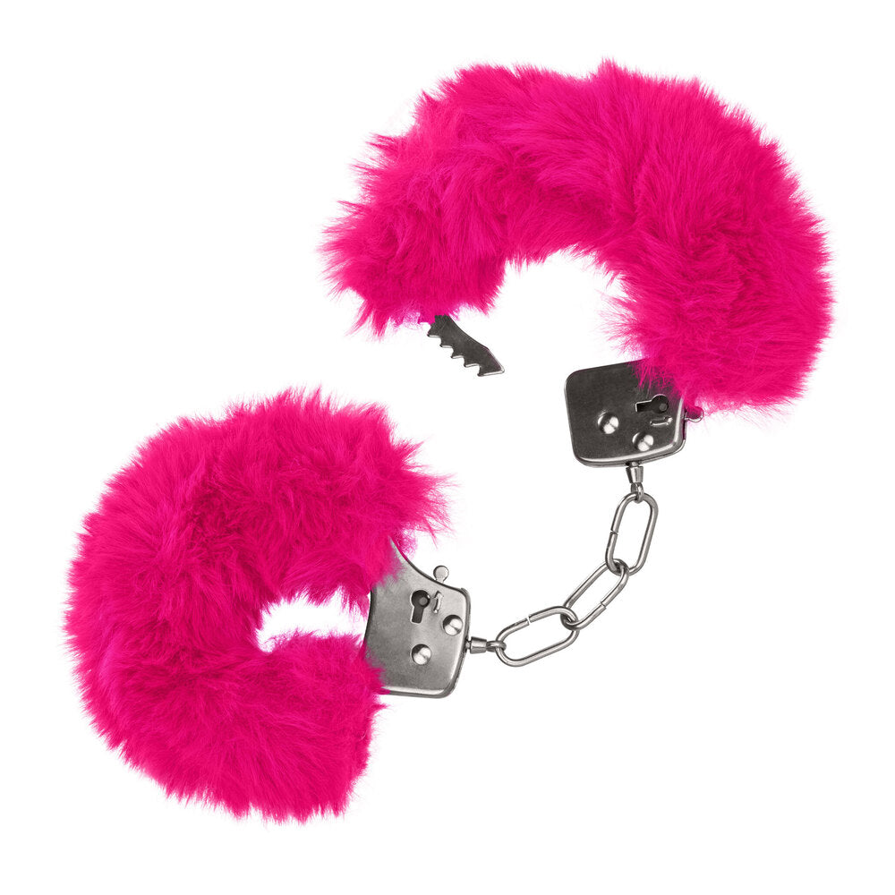 Vibrators, Sex Toy Kits and Sex Toys at Cloud9Adults - Ultra Fluffy Furry Cuffs Pink - Buy Sex Toys Online