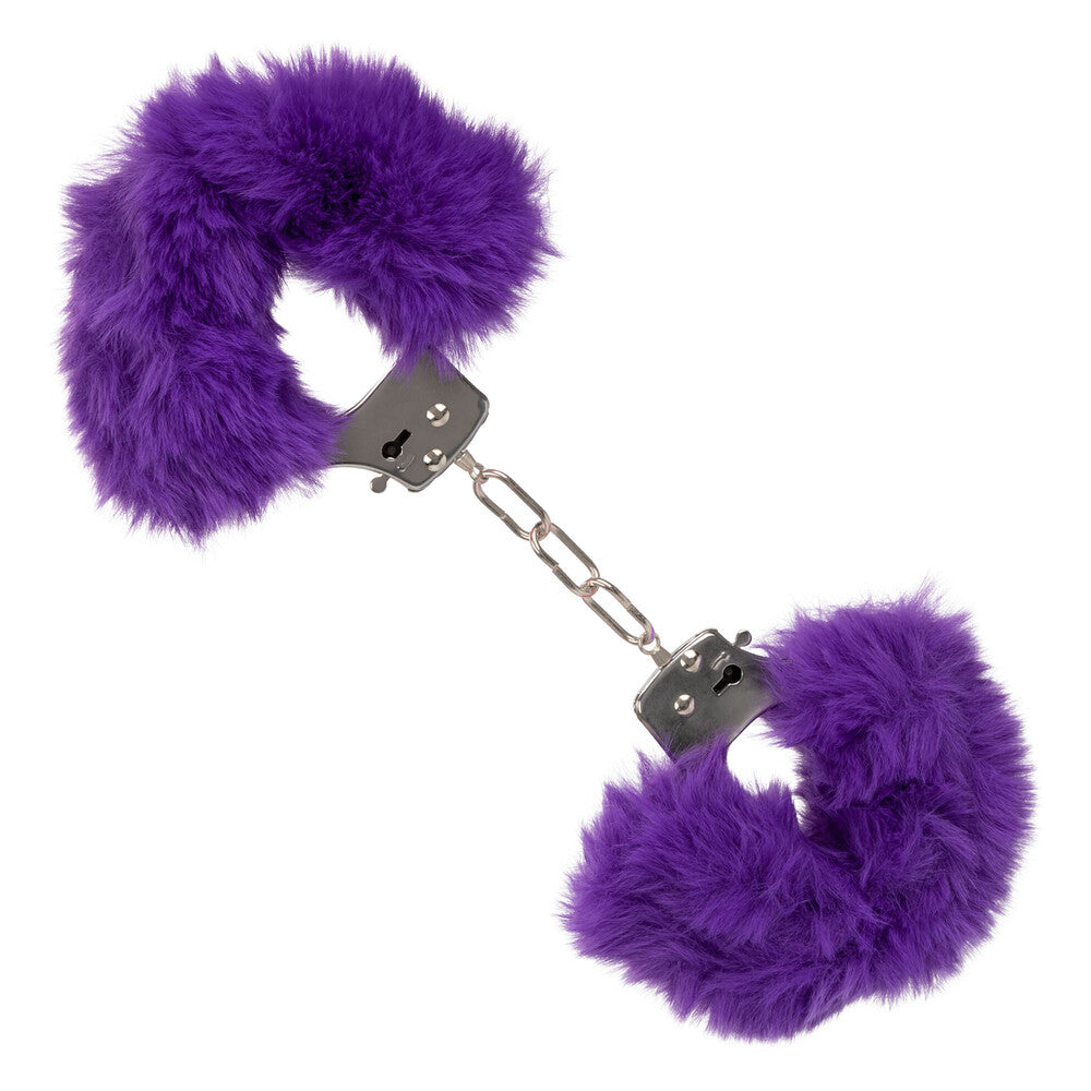 Vibrators, Sex Toy Kits and Sex Toys at Cloud9Adults - Ultra Fluffy Furry Cuffs Purple - Buy Sex Toys Online