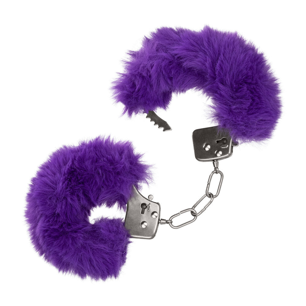 Vibrators, Sex Toy Kits and Sex Toys at Cloud9Adults - Ultra Fluffy Furry Cuffs Purple - Buy Sex Toys Online