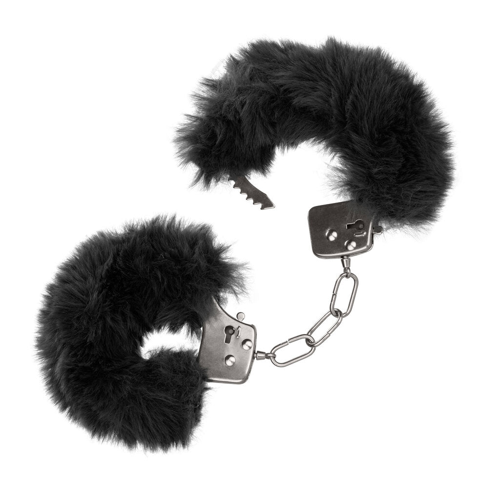 Vibrators, Sex Toy Kits and Sex Toys at Cloud9Adults - Ultra Fluffy Furry Cuffs Black - Buy Sex Toys Online