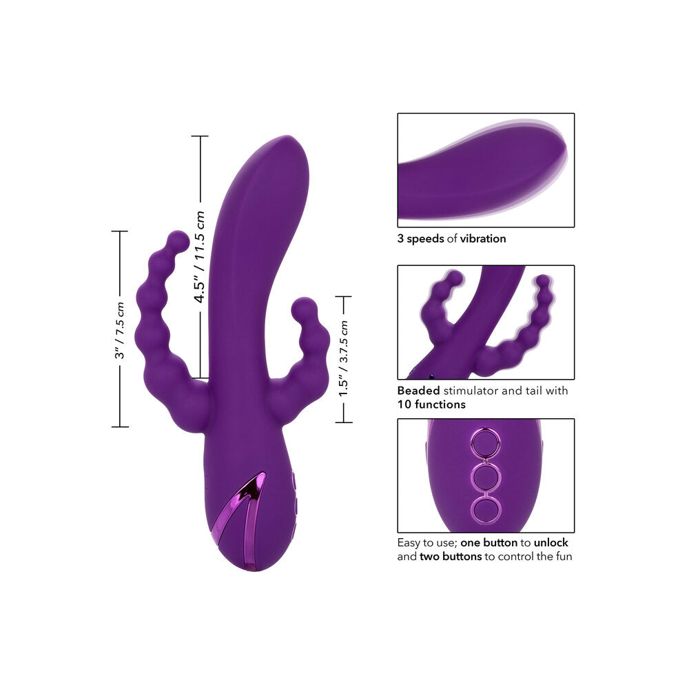 Vibrators, Sex Toy Kits and Sex Toys at Cloud9Adults - California Dreaming Long Beach Bootylicious Vibrator - Buy Sex Toys Online