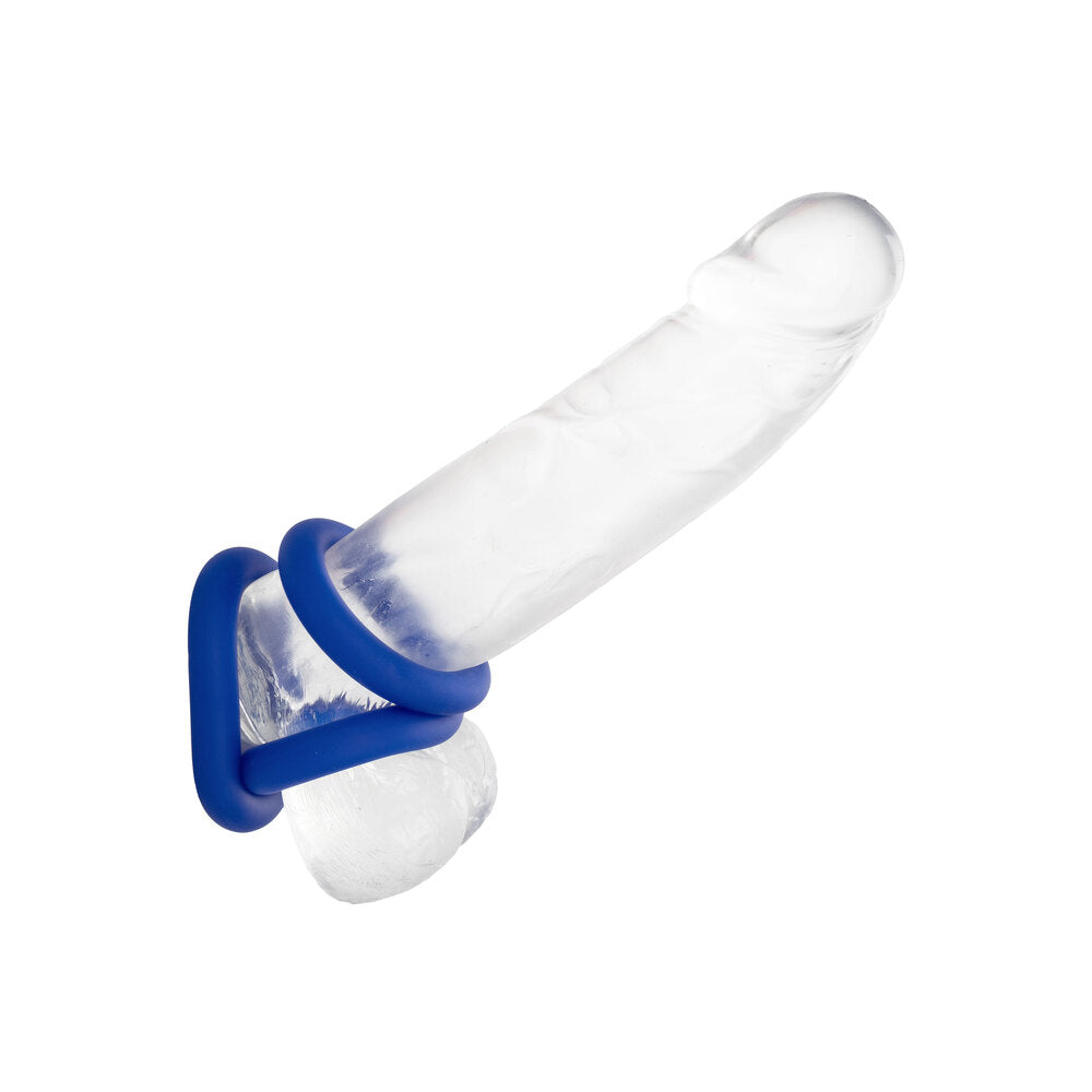 Vibrators, Sex Toy Kits and Sex Toys at Cloud9Adults - Admiral Universal Cock Ring Set Blue - Buy Sex Toys Online