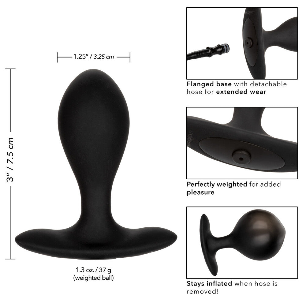 Vibrators, Sex Toy Kits and Sex Toys at Cloud9Adults - Colt Weighted Plumper Inflatable Butt Plug - Buy Sex Toys Online