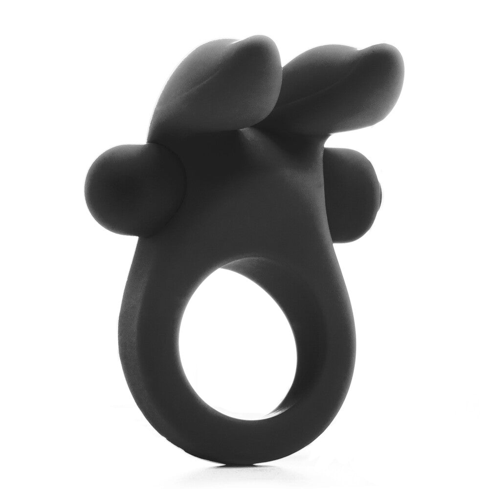 Vibrators, Sex Toy Kits and Sex Toys at Cloud9Adults - Shots Rabbit Vibrating Cockring Black - Buy Sex Toys Online