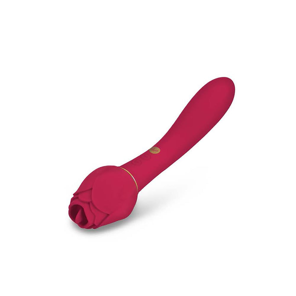 Vibrators, Sex Toy Kits and Sex Toys at Cloud9Adults - Secret Kisses Rosegasm Lingo Dual Ended - Buy Sex Toys Online