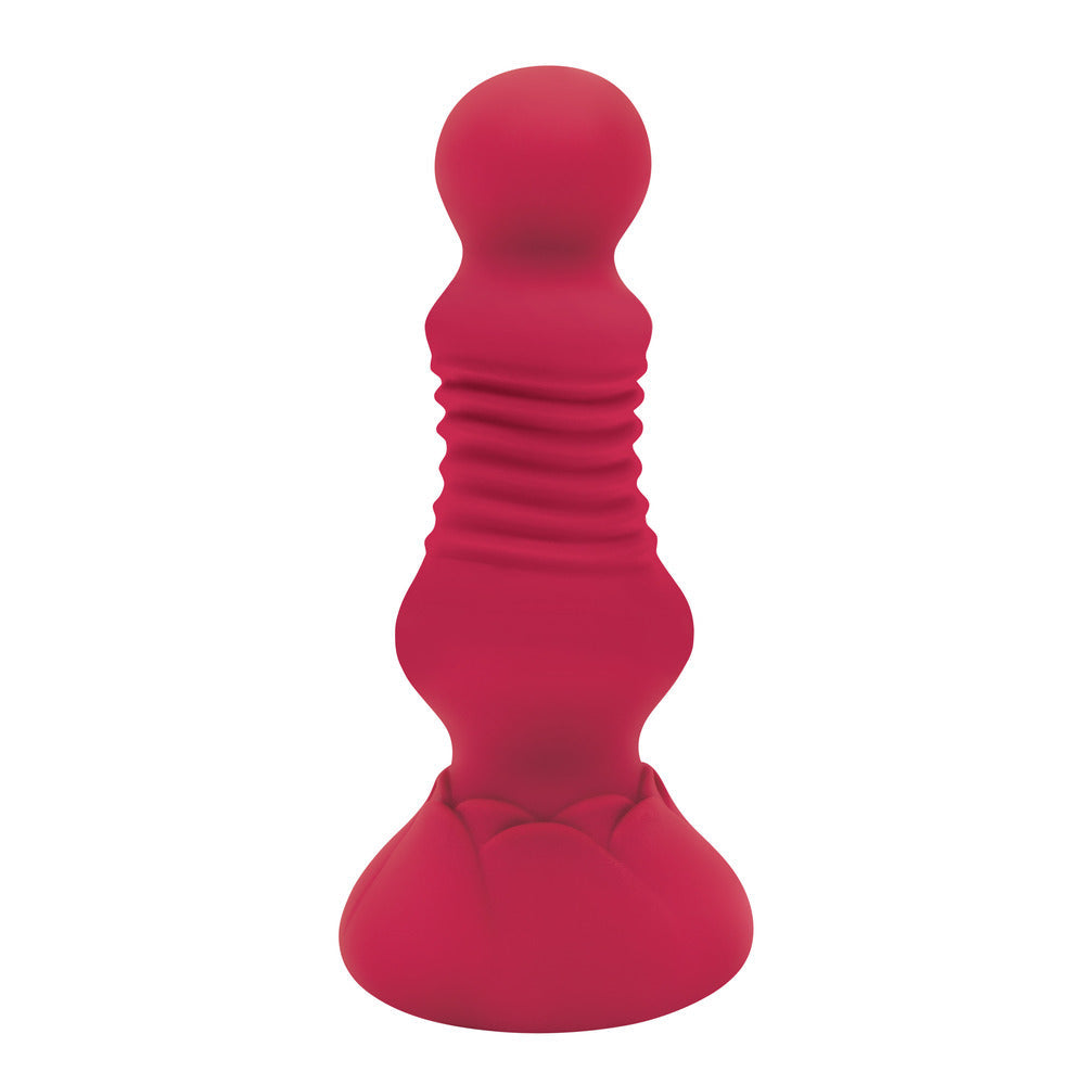 Vibrators, Sex Toy Kits and Sex Toys at Cloud9Adults - Secret Kisses Remote Thrusting Rosebud Butt Plug - Buy Sex Toys Online