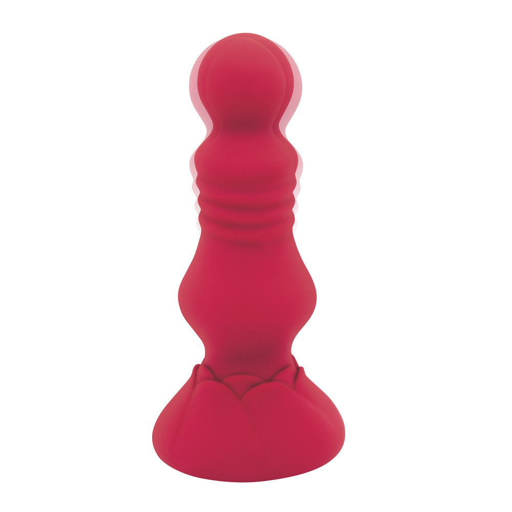 Vibrators, Sex Toy Kits and Sex Toys at Cloud9Adults - Secret Kisses Remote Floret Vibrating Butt Plug - Buy Sex Toys Online