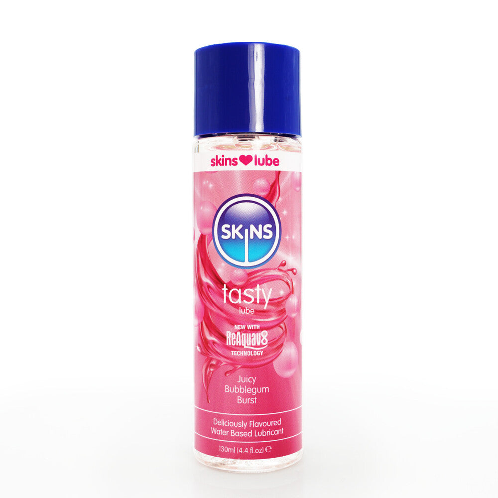 Vibrators, Sex Toy Kits and Sex Toys at Cloud9Adults - Skins Juicy Bubblegum Blast Waterbased Lubricant 130ml - Buy Sex Toys Online