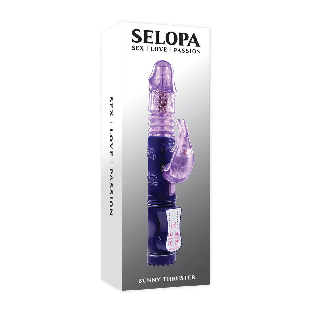 Vibrators, Sex Toy Kits and Sex Toys at Cloud9Adults - Selopa Bunny Thruster Vibrator - Buy Sex Toys Online