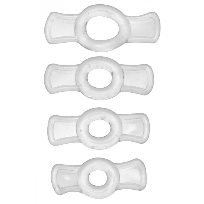 Vibrators, Sex Toy Kits and Sex Toys at Cloud9Adults - Size Matters Endurance Penis Ring Set - Buy Sex Toys Online