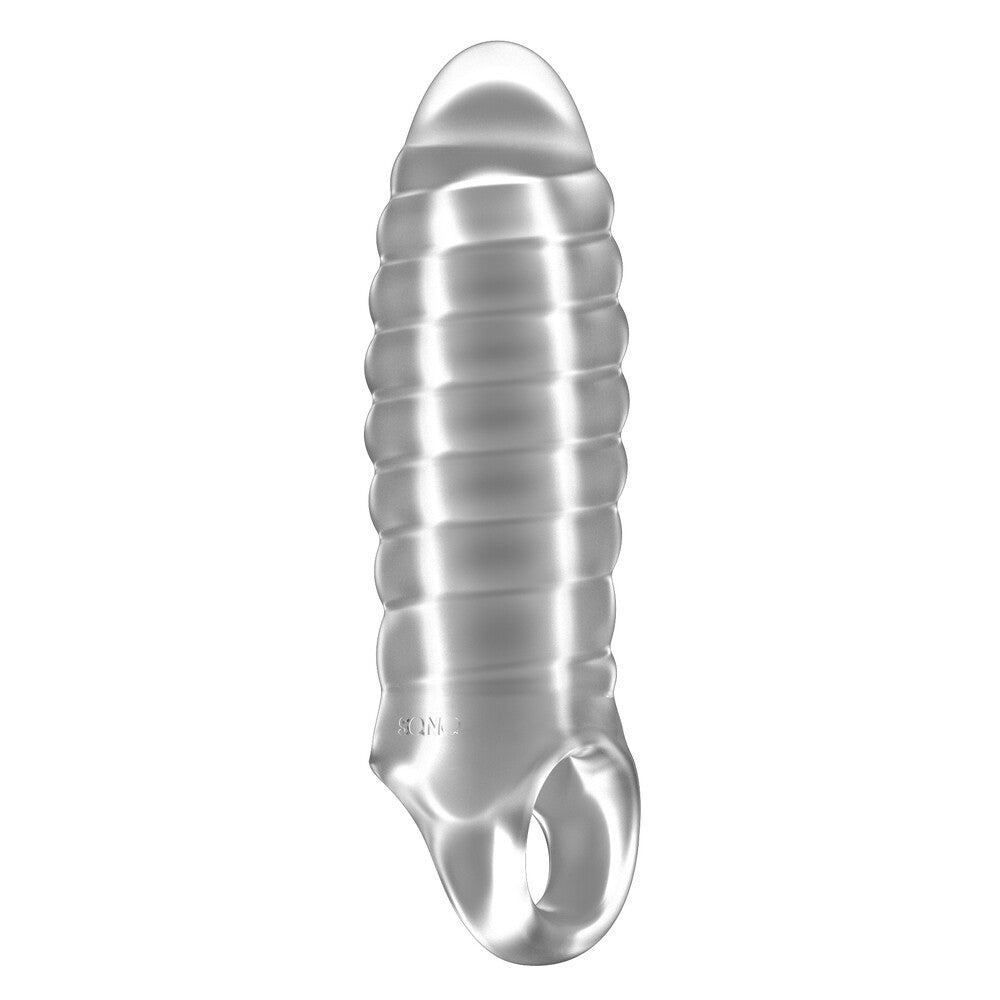 Vibrators, Sex Toy Kits and Sex Toys at Cloud9Adults - Sono No.36 Stretchy Thick Penis Extension Transparent - Buy Sex Toys Online