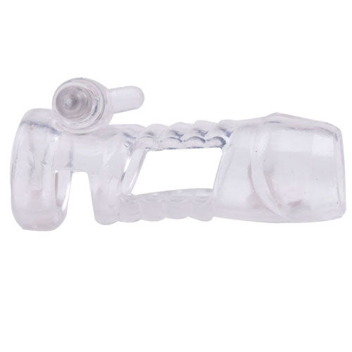 Vibrators, Sex Toy Kits and Sex Toys at Cloud9Adults - Clear Vibrating Penis Sleeve - Buy Sex Toys Online