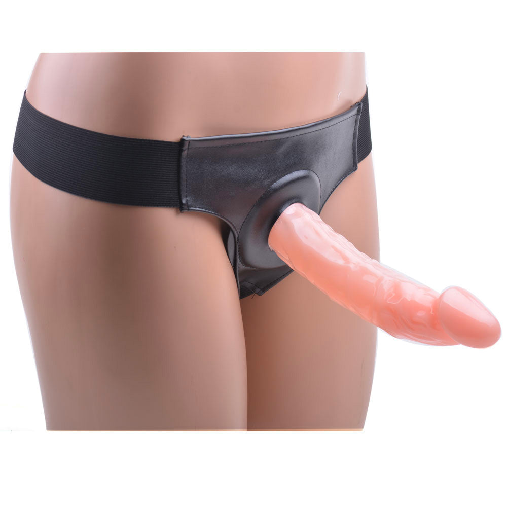 Vibrators, Sex Toy Kits and Sex Toys at Cloud9Adults - Hollow Strap On With Harness - Buy Sex Toys Online