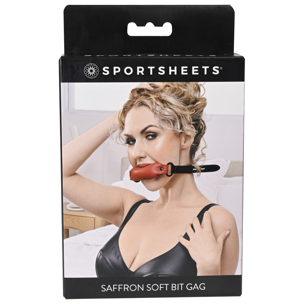 Vibrators, Sex Toy Kits and Sex Toys at Cloud9Adults - Sportsheets Saffron Soft Bit Gag - Buy Sex Toys Online