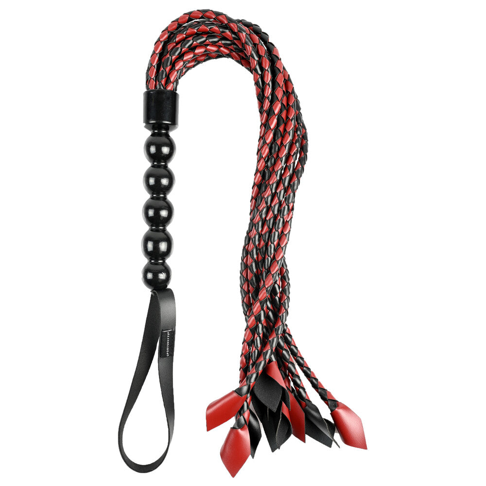 Vibrators, Sex Toy Kits and Sex Toys at Cloud9Adults - Sportsheets Saffron Braided Flogger - Buy Sex Toys Online
