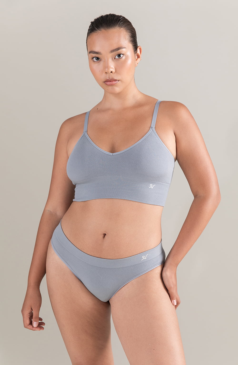 Vibrators, Sex Toy Kits and Sex Toys at Cloud9Adults - The TENCEL™ Seamless Bralette Storm Grey - Buy Sex Toys Online