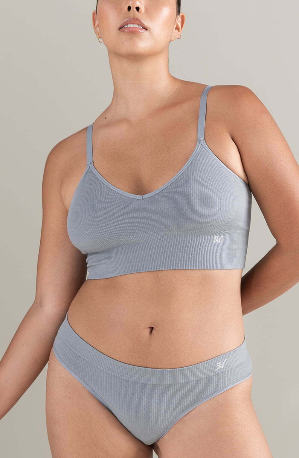 Vibrators, Sex Toy Kits and Sex Toys at Cloud9Adults - The TENCEL™ Seamless Bralette Storm Grey - Buy Sex Toys Online