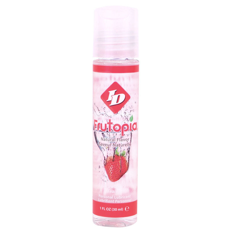 Vibrators, Sex Toy Kits and Sex Toys at Cloud9Adults - ID Frutopia Personal Lubricant Strawberry 1 oz - Buy Sex Toys Online